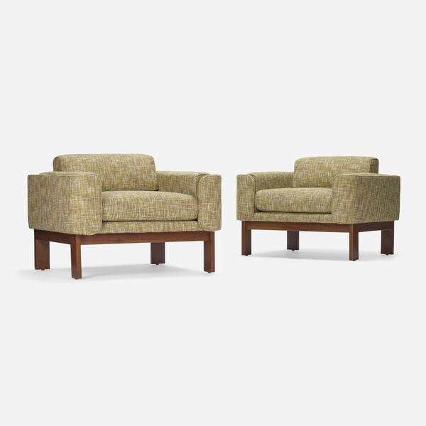 Modern Lounge chairs pair c  39d285