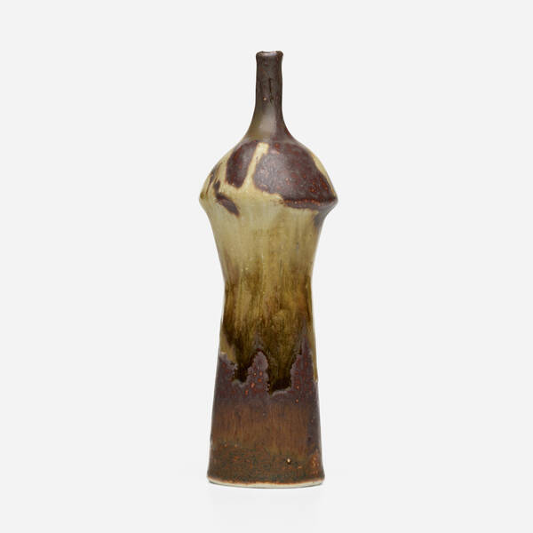 Modern Vase c 1965 glazed stoneware  39d283