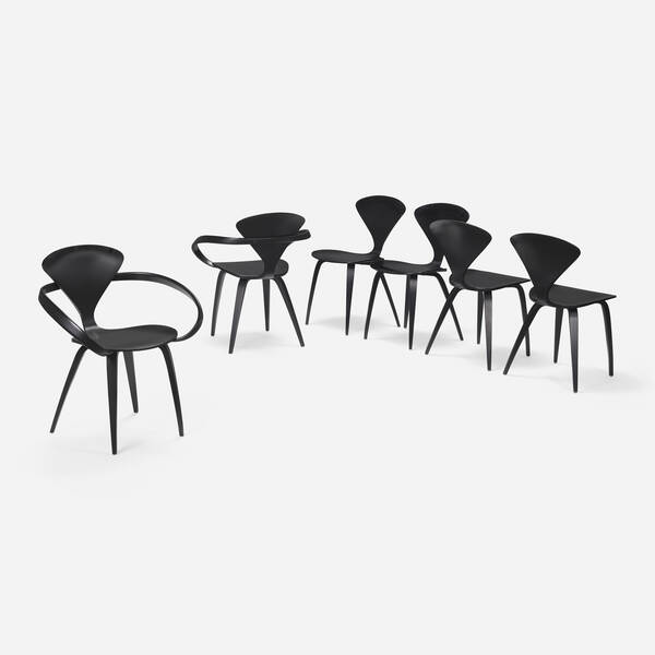 Norman Cherner. Dining chairs,