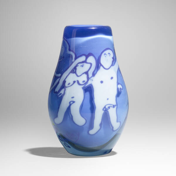 Richard Jolley. Adam and Eve vase.