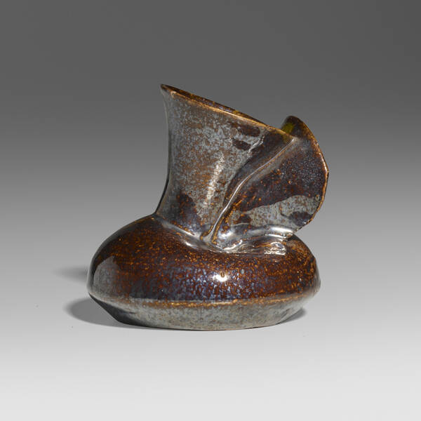 George E Ohr Vase 1895 96 glazed 39d35e