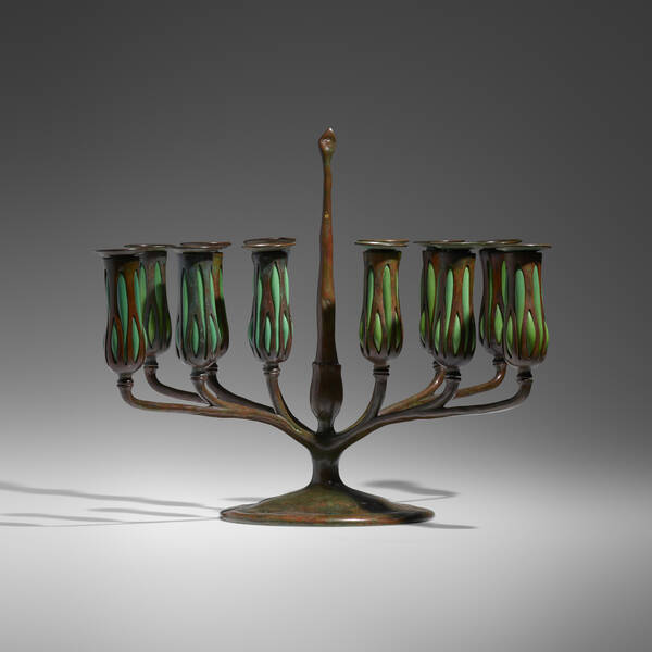 Tiffany Studios. Rare twelve-light