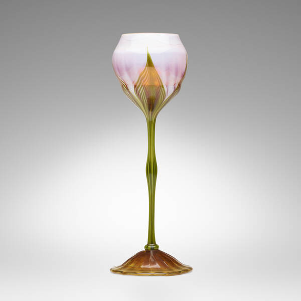 Tiffany Studios. Floriform vase. c.