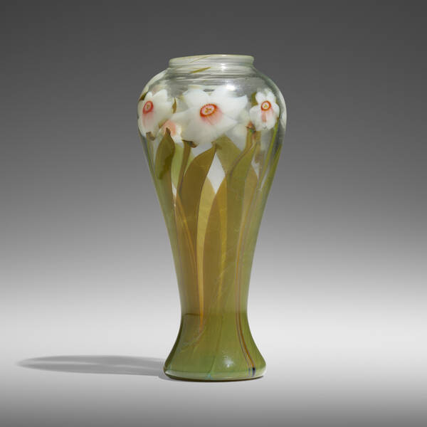 Tiffany Studios. Paperweight vase with