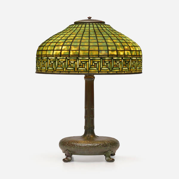 Tiffany Studios Greek Key table 39d3c5