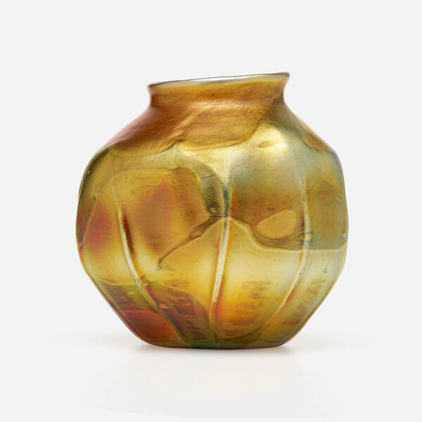 Tiffany Studios Lava vase c  39d3c9
