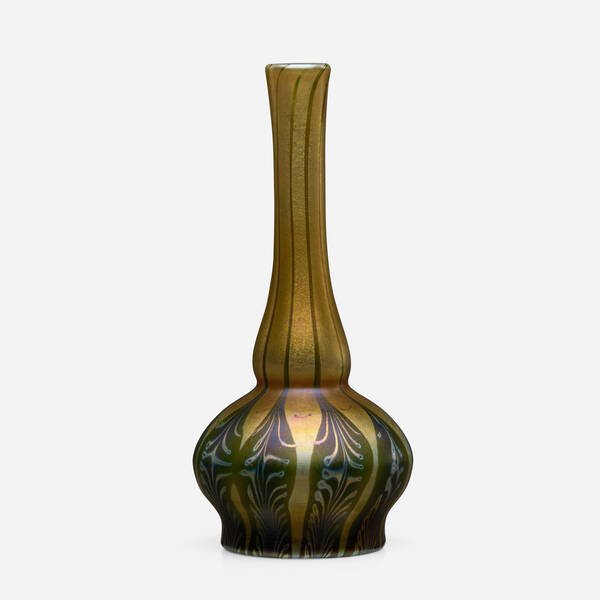 Tiffany Studios. Decorated vase.