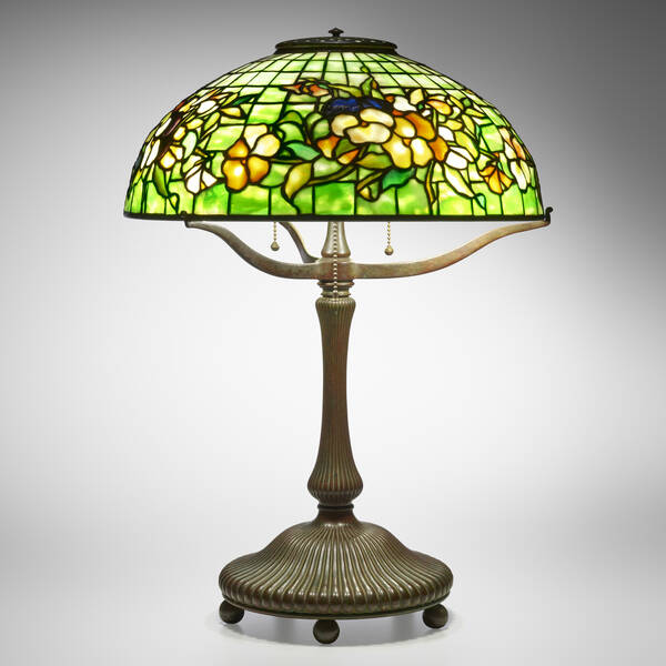 Tiffany Studios Pansy table lamp  39d3cb