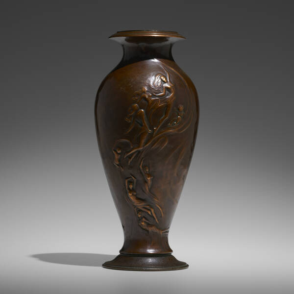 Tiffany Studios. Greek flower vase