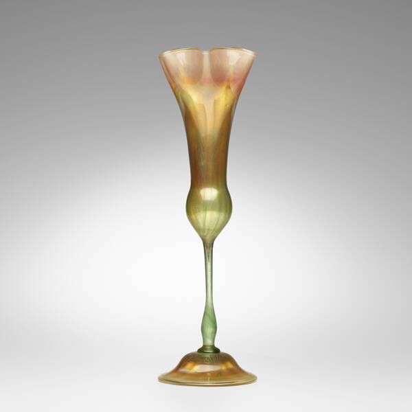 Tiffany Studios. Floriform vase. c.