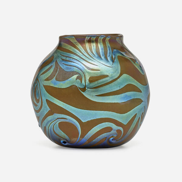 Tiffany Studios Damascene vase 39d3de