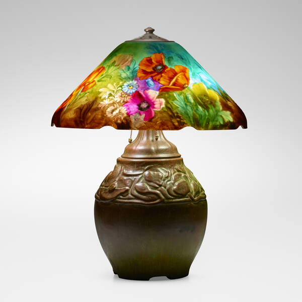 Handel. Rare Poppies lamp. c. 1928,