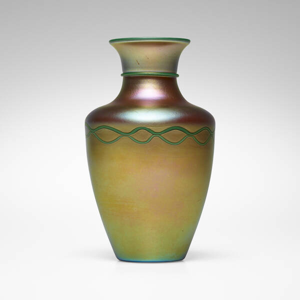 Steuben. Vase. c. 1910, hand-blown
