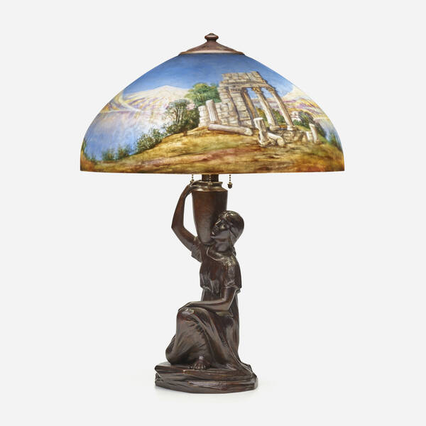 Handel Greek Ruins table lamp  39d408