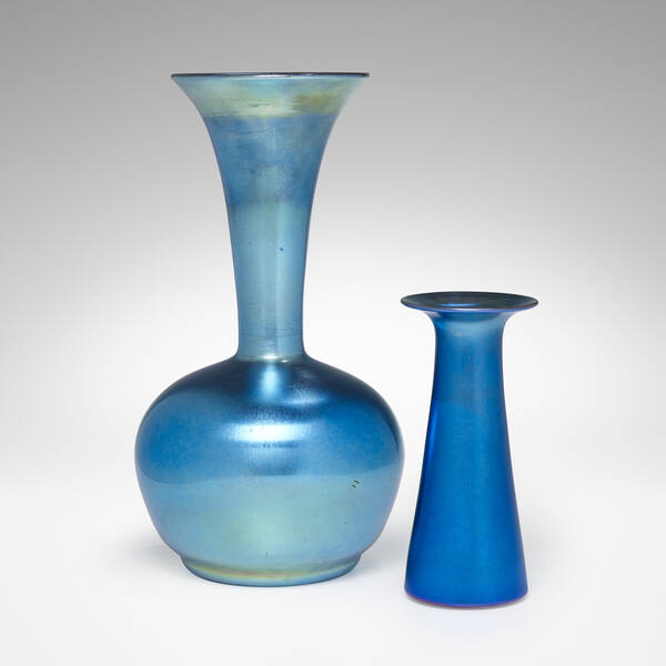 Durand. Vases, set of two. c. 1920,