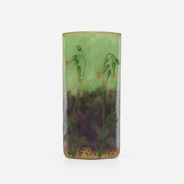 Daum Vase with corydalis c 1893  39d451