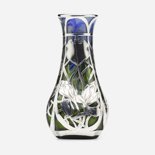 Loetz Titania vase with overlay 39d48a