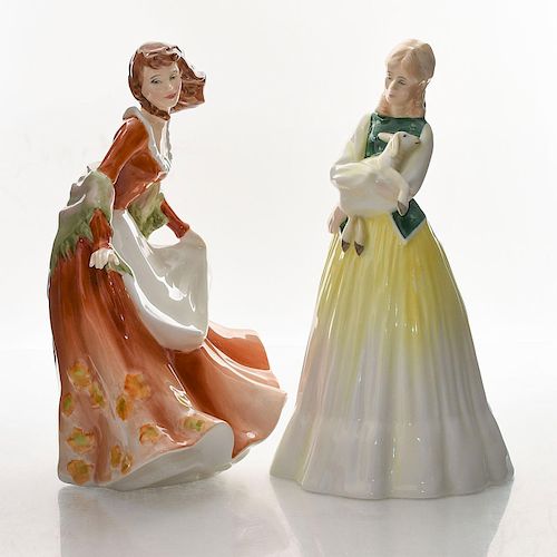 ROYAL DOULTON FIGURINES, SPRINGTIME,