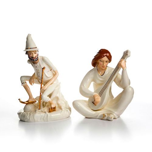 2 ROYAL DOULTON ENCHANTMENT COLLECTION