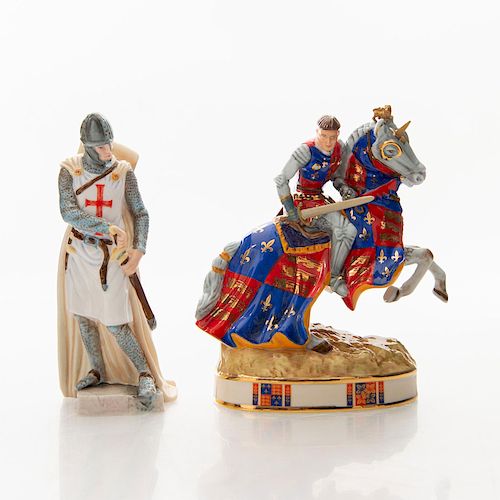 2 ROYAL DOULTON FIGURINES, HENRY V,