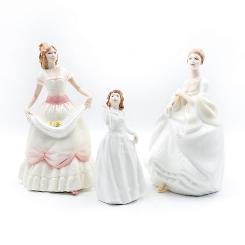 3 ROYAL DOULTON FIGURINES: NICOLE,