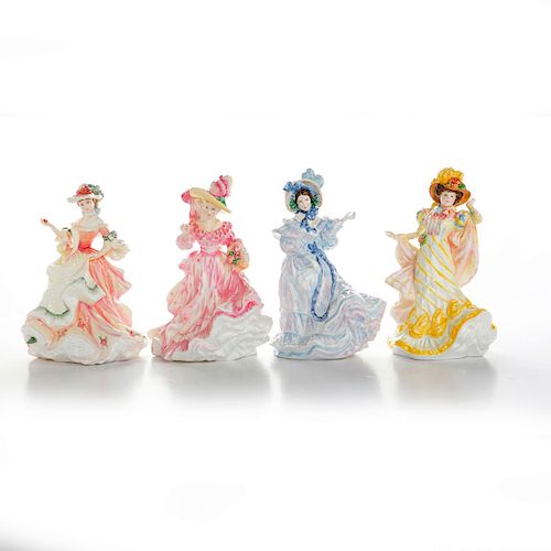 ROYAL DOULTON FIGURINES, FLOWERS