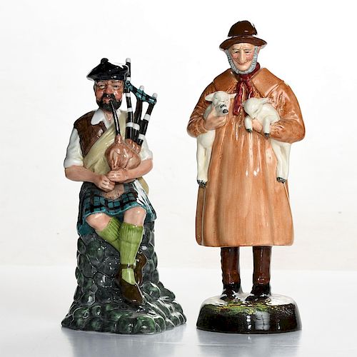 2 ROYAL DOULTON FIGURINES; THE