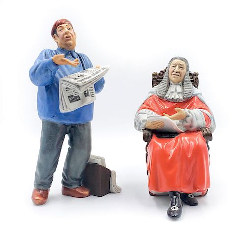 2 ROYAL DOULTON FIGURINES, THE