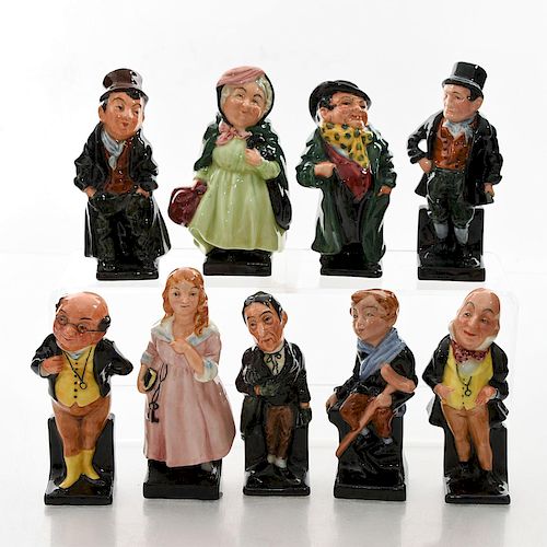 9 ROYAL DOULTON CHARLES DOULTON MINIATURE