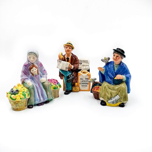 3 DOULTON FIGURINES MINIATURE 39aecf