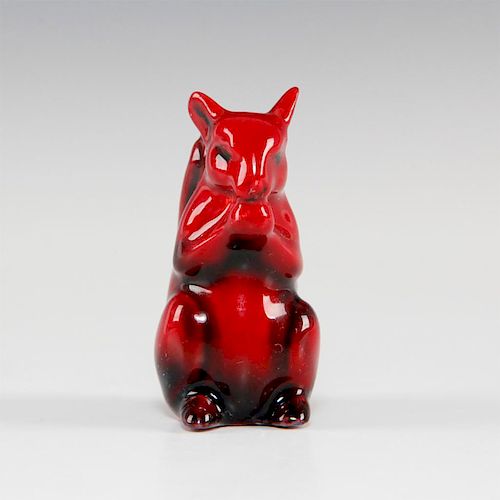 ROYAL DOULTON FLAMBE FIGURINE SQUIRRELLively