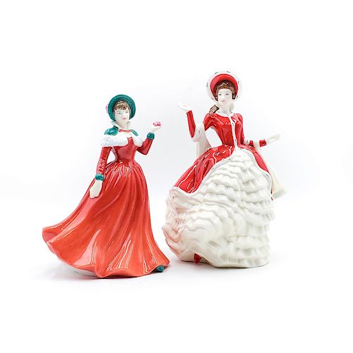 2 ROYAL DOULTON FIGURINES, PETITE