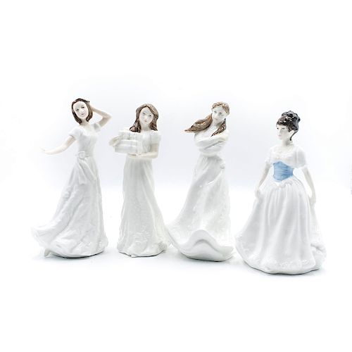 4 ROYAL DOULTON LADY FIGURINESMelody,