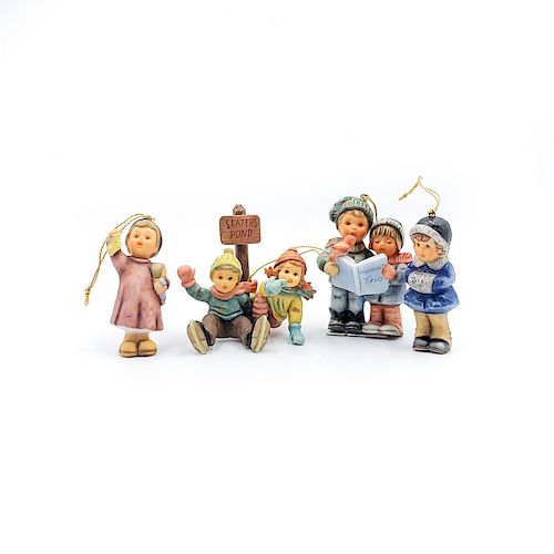 4 GOEBEL HUMMEL CHRISTMAS ORNAMENTSFeatures 39afff