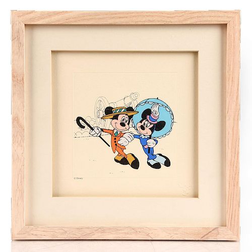 DISNEY ENGRAVED ETCH SERIGRAPH, MICKEY