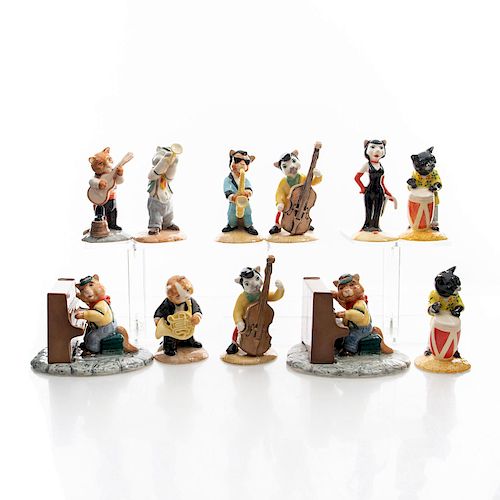 11 BESWICK TRAD JAZZ CAT BAND MEMBERSCalypso 39b0ff