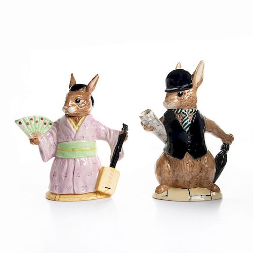 2 ROYAL DOULTON BUNNYKINS TEAPOTSLondon