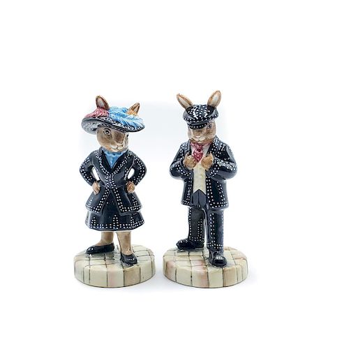 2 ROYAL DOULTON BUNNYKINS FIGURINESPearly