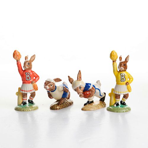 4 ROYAL DOULTON BUNNYKINS FIGURINES  39b177