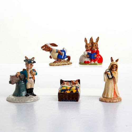 5 ROYAL DOULTON BUNNYKINS FIGURINESLimited 39b17f