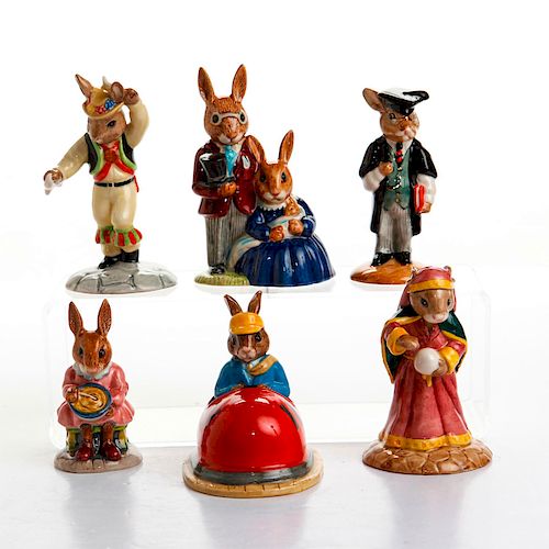 6 ROYAL DOULTON BUNNYKINSMorris Dancer