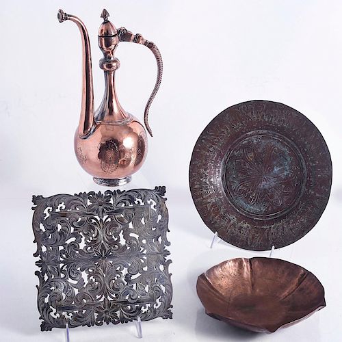 COLLECTION OF DECORATIVE COPPER