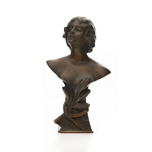 ALFREDO NERI, ART NOUVEAU BRONZE