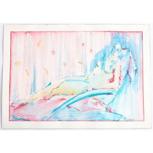 PASTEL SKETCH ARTIST SIGNED BY 39b1c6