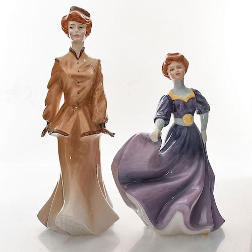 2 ROYAL DOULTON LADY FIGURINESKate 39b27e