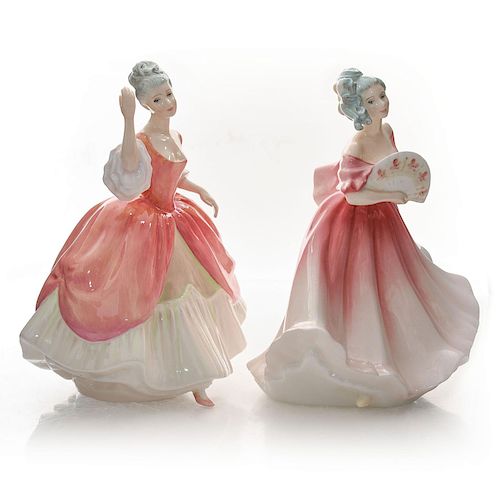 2 ROYAL DOULTON COLORWAY FIGURINES,