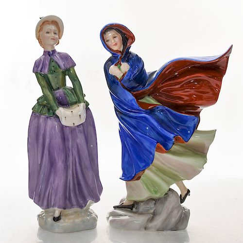 2 ROYAL DOULTON FIGURINES, FLORENCE