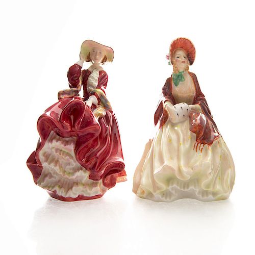 2 ROYAL DOULTON FIGURINES HER 39b290