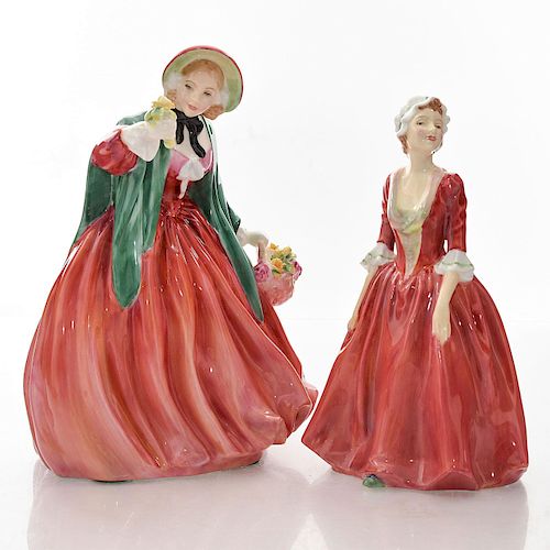 2 ROYAL DOULTON FIGURINES, GWYNNETH,