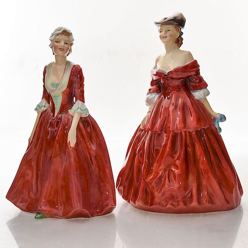 2 ROYAL DOULTON FIGURINES, GWYNNETH,